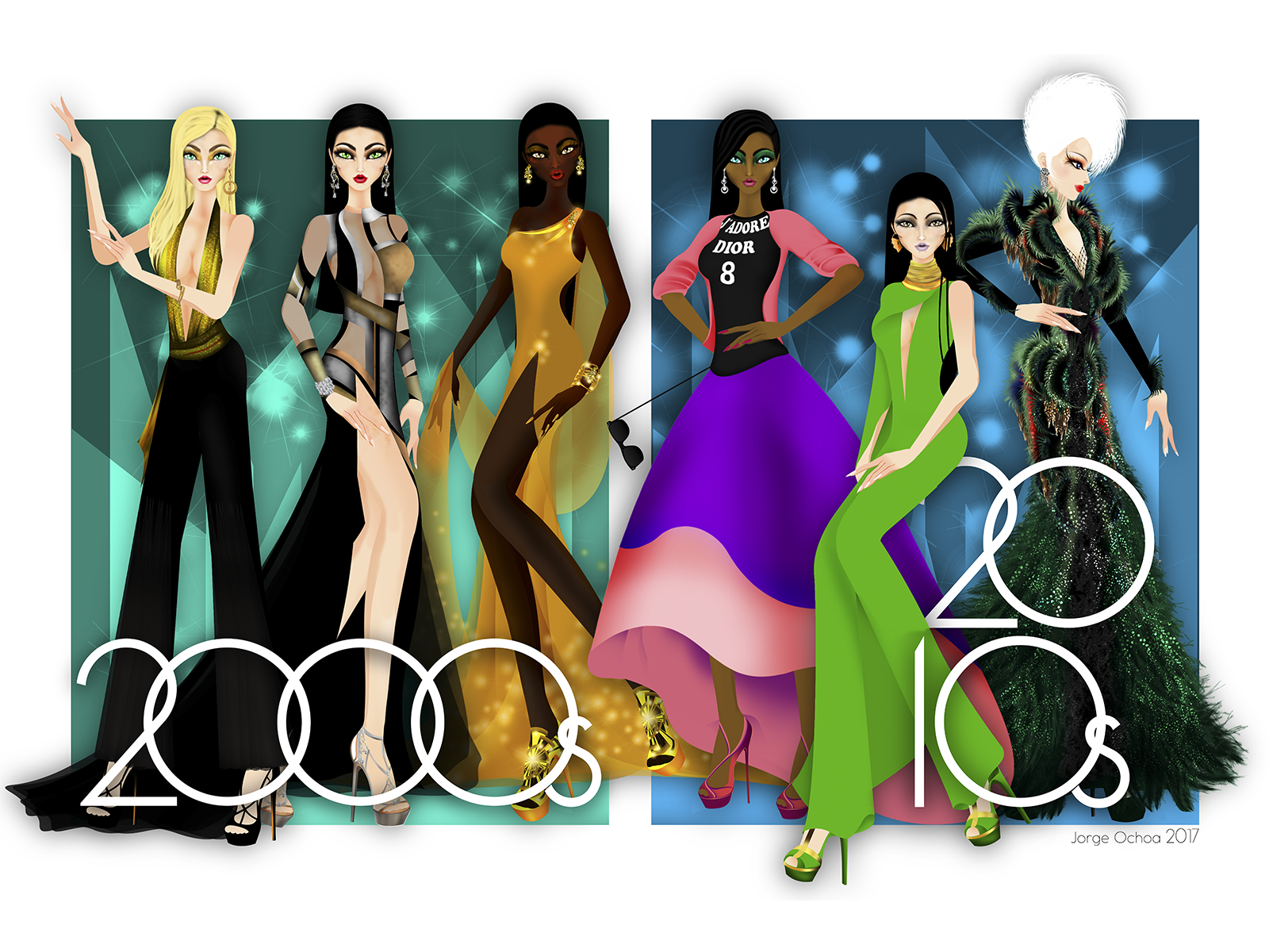 Fashion Style And Illustration History 2000s 2010 S By Jorge Ochoa On Dribbble