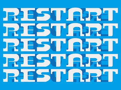 Typo Design RESTART