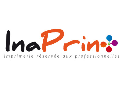 InaPrint brand france imprimerie inaya logo print tizart