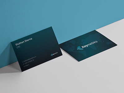 Business cards for keymetrics employees business card illustrator cc keymetrics print