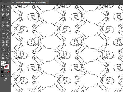 Homer Pattern homer illustrator pattern