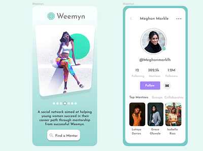 weemyn uiux feminine feminism feminist uiuxdesign women empowerment