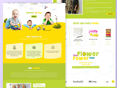 Children fun website design design designers illustration ui uidesign uiux ux web web deisgn website website design