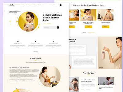 Website Landing page design | Photoshop | Figma