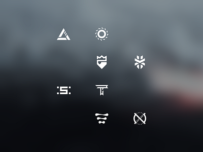 Sector's Edge - Allegiances allegiance emblem graphic design icon inkscape logo sectors edge