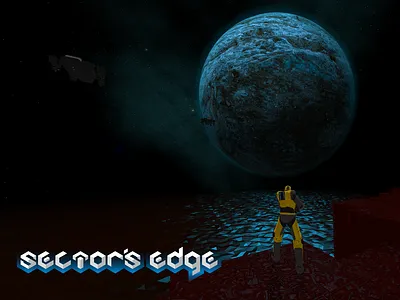 Sector's Edge - Renders fps futuristic galaxy game game art inkscape logo low poly opengl planet sectors edge shooter soldier space vector vercidium voxel