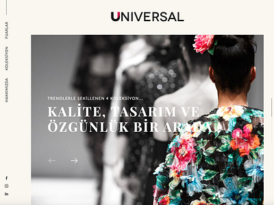 Universal design illustration minimal typography ui ux vector web website