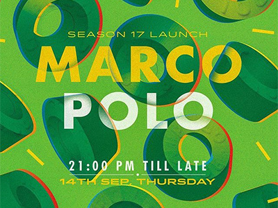 Marco Polo design poster