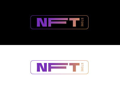 Logo — NFT store branding brandmark crypto custom logo design gradient gradient logo identity logo logo design logotype mark minimalist logo nft nft logo nft logotype symbols token