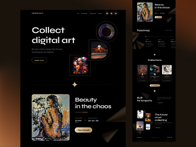 NFT Art Marketplace concept ✨