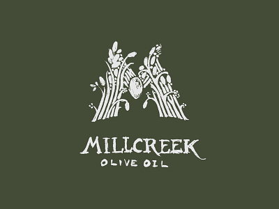 Millcreek Olive Oil Logo [ROUGH] cold first firstcoldpressed oil olive organic pressed virgin