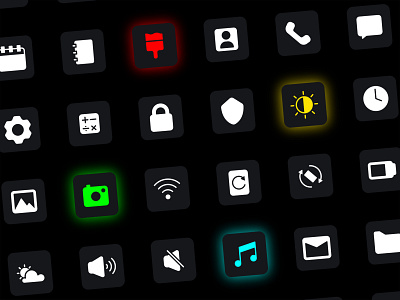 Smartphone Interface Icons Set