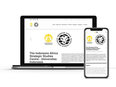 The Indonesia Africa Strategic Studies Centre Website