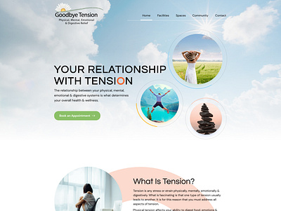 Your relationship with tension design figma ui website