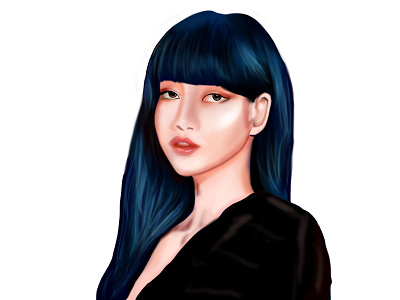 Blackpink Lisa digital painting