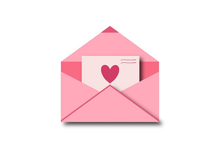 Valentine Icon Love Letter Illustration