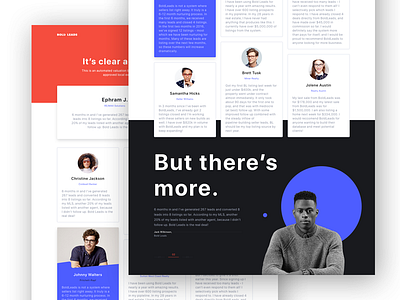 Wall of love landing page testimonials ui design ux design wall of love web app web design