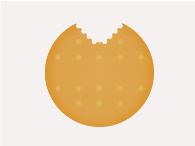 Biscuit food minimalistic