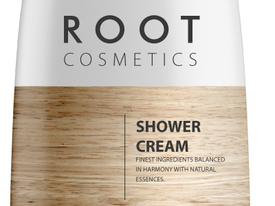 Root Cosmetics branding design packaging