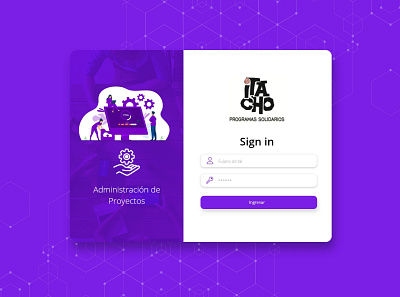 Itacho Project login login form login page login screen ui ui login web