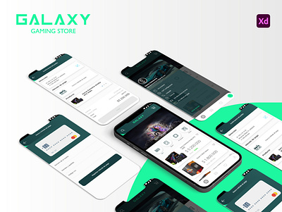 Galaxy Store Gaming productdesign ui ui design ux uxdesign