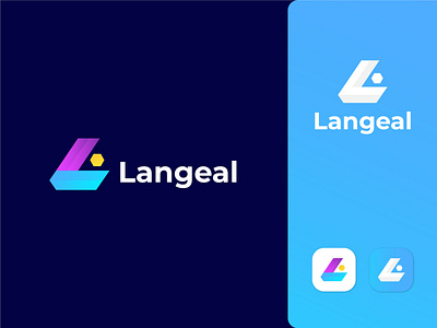 Langeal Logo Design