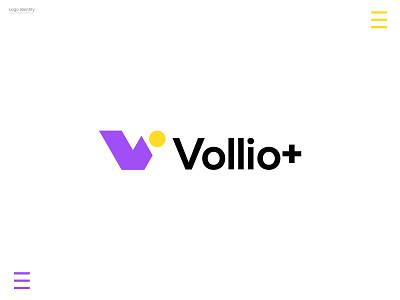 Vollio+ Logo Design