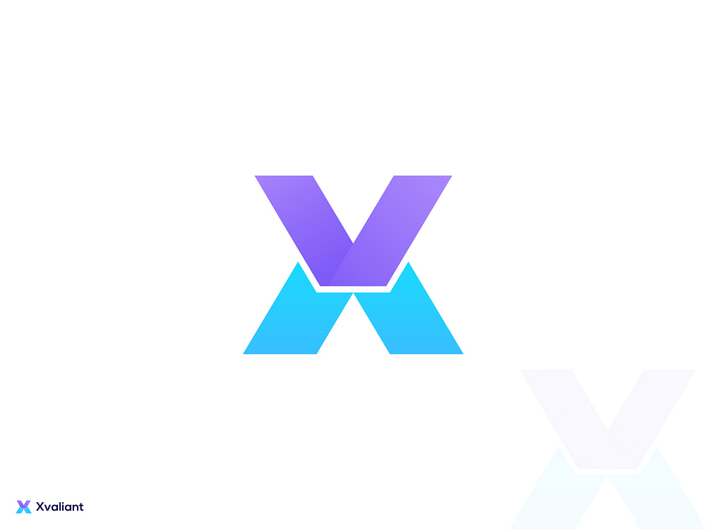 X+V Lattermark Logo - X+V Modern Logo by Md Mehedi Hasan for Fixdpark ...