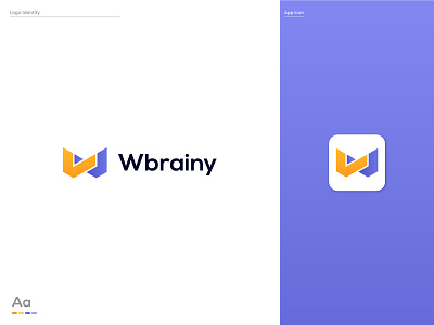 W Letter Logo, Modern W