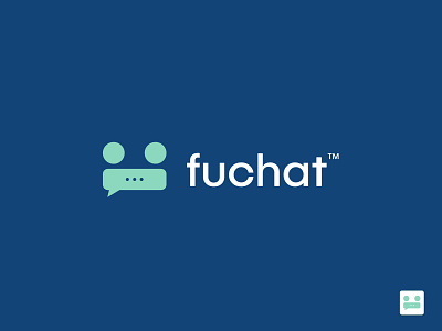 fuchat logo design app icon brand identity branding chat bubble colorful logo conversation creative logo ecommerce icon identity illustration logo logo design messenger minimal modern modern logo startup logo talk discussion converse visual identity