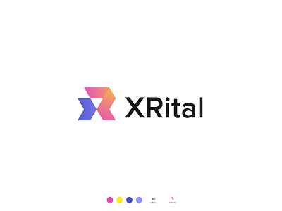 XRital, Modern X+R Logo design