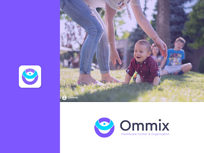 Ommix Logo Design