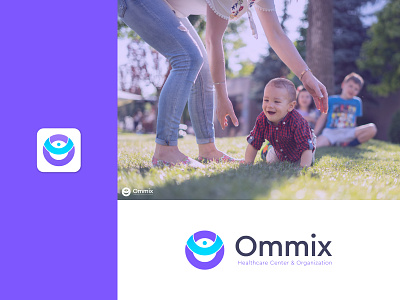 Ommix Logo Design app icon brand identity branding colorful logo creative logo ecommerce flat logo gradient logo health latter o logo design medical medical logo medicine minimalist logo modern logo nursing nursing home pharmacy logo visual identity