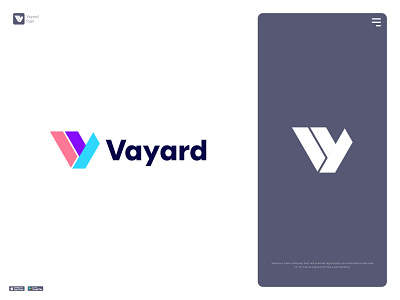 Vayard Logo brand brandidentity branding brandmark design graphic design identity it logo letter logo logo logo mark logodesign logos logotype mark modern logo software symbol tech technology