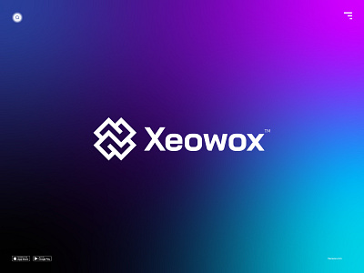 Xeowox Logo brand identity branding graphic design identity illustration it logo logo logo design logos logotype tech logo technologies technology logo