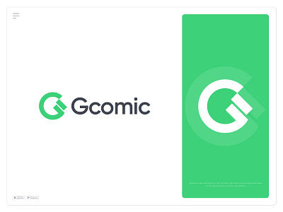 Gcomic Logomark brand brand identity branding design icon identity letter logo logos mark minimal monogram symbol typography