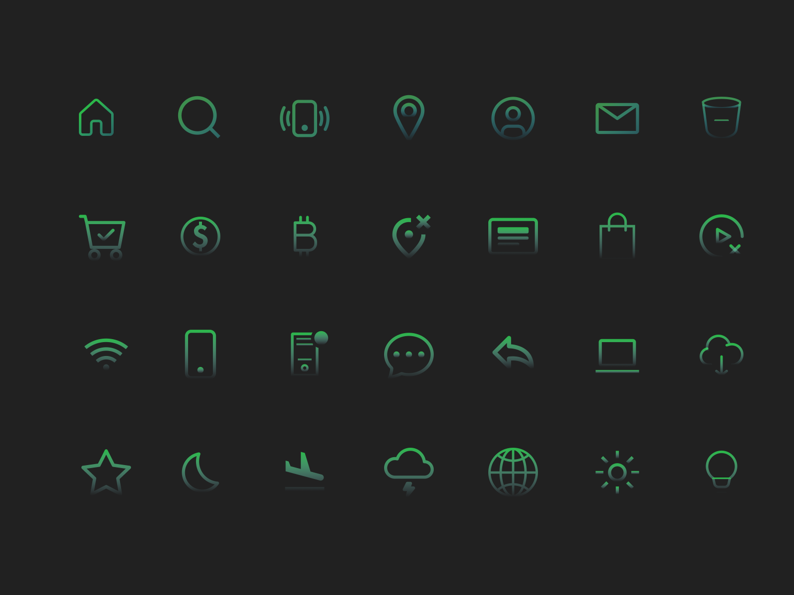 Icons by crecias on Dribbble