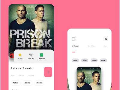 Prison Break design figma graphic design icon illustration logo typography ui ux vector website