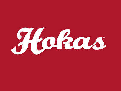 Hokas Brand brand branding hokas hokas brand hollingsworth logo res type typography