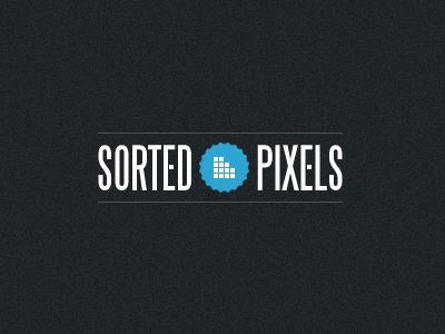 Sorted Pixels Logo logo