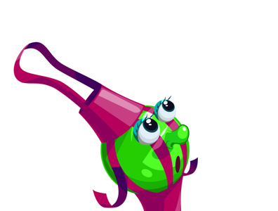 Ёлочная игрушка зеленый шар. by Сергей on Dribbble