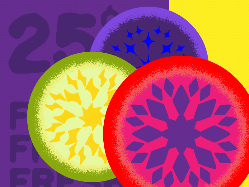 strange citrus illustrator scripting geometric citrus stipple
