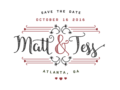 save the date 2 save the date script simple wedding