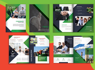 Business profile annualreport booklet branding brochure design business profile catalog design company profile