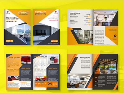 Catalog100 01 annualreport booklet brochure design business profile company magazine