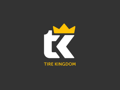 Tire Kingdom branding kingdom logo tire