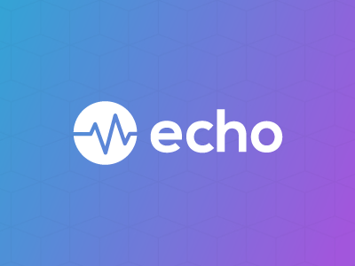 Echo app design echo flat