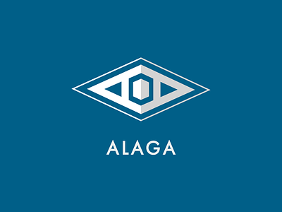 Alaga branding clean identity logo minimal minimalistic simple