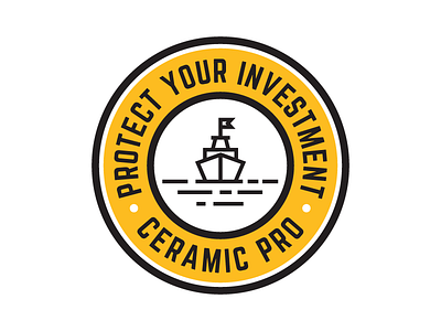 Ceramic Pro badge design