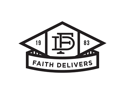 Faith Delivers faith delivers logo shirt design